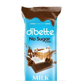 Dibette nas tejcsokoládé hozzáadott cukor nélkül 20 g