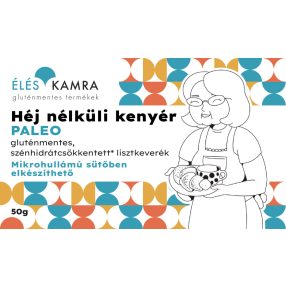   Éléskamra héj nélküli kenyér szénhidrátcsökkentett lisztkeverék 50 g