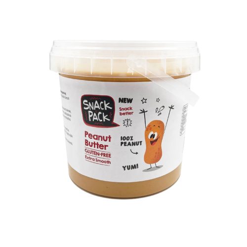 Snack Pack 100% földimogyoróvaj smooth 1000 g