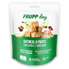 Frupp day liofilizált zabkocka snack alma-fahéj 25 g