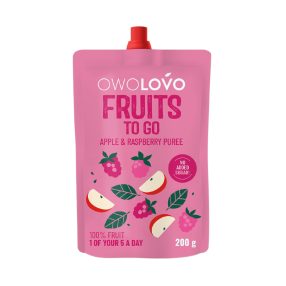 Owolovo gyümölcspüré alma-málna 200 g
