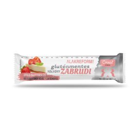   Cornexi zabrudi alakreform epres töltelékkel töltött sajttorta ízű zabrúd kakaós bevonattal, édesítőszerrel hcn 30 g