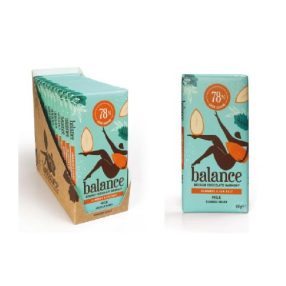   Balance tejcsokoládé tábla mandula és só darabokkal 100 g