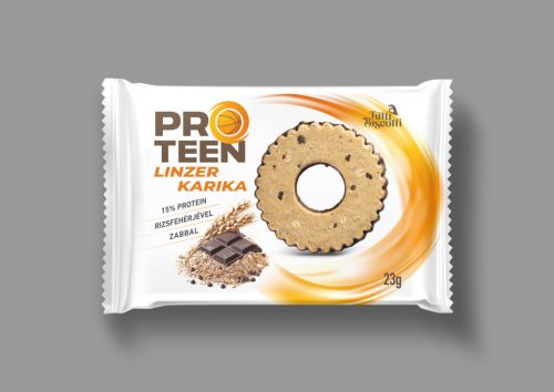 ProTeen linzer karika rizsfehérjével, zabbal 23 g