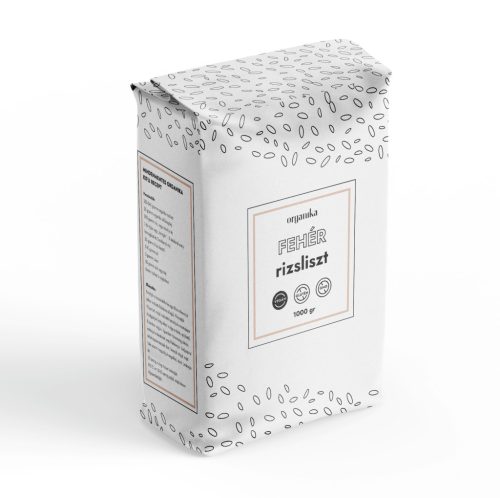 Organika gluténmentes fehér rizsliszt 1000 g