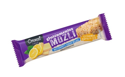 Cornexi gluténmentes müzliszelet hcn citromos nápolyi ízű 25 g