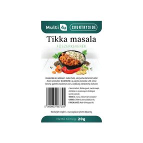 Multi 4u countryside tikka masala fűszerkeverék 20 g