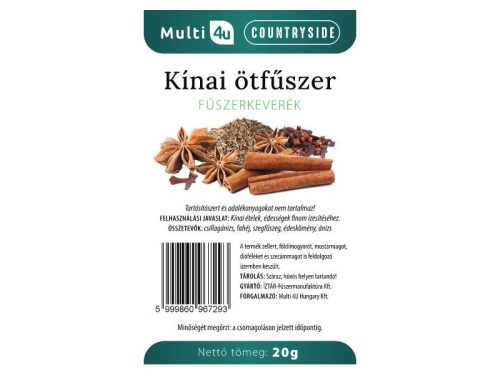 Multi 4u countryside kínai ötfűszerkeverék 20 g