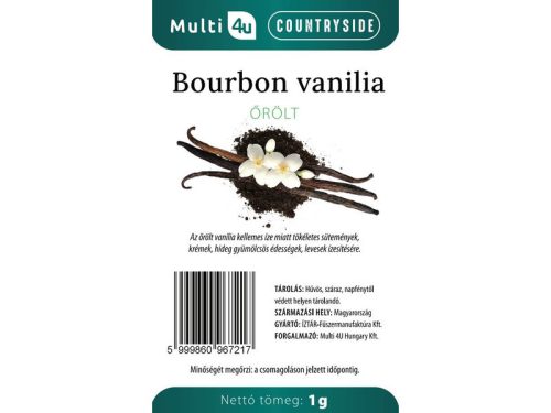 Multi 4u countryside bourbon vanília őrölt 1 g