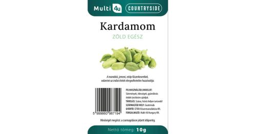 Multi 4u countryside kardamom zöld egész 10 g