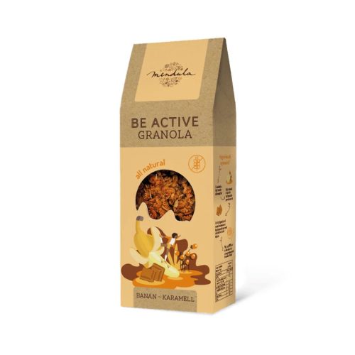 Mendula banános-karamellás granola 300 g