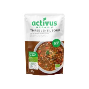Activus bio vegán organikus 3 féle lencseleves 400 g