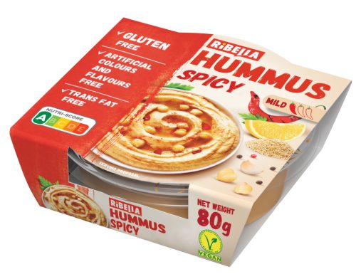 Ribella hummus kenhető csicseriborsó krém pikáns 80 g