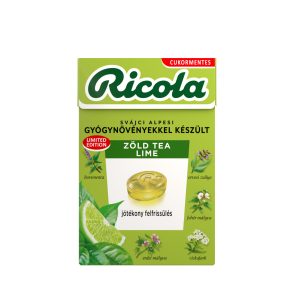 Ricola cukorka zöld tea-lime 40 g
