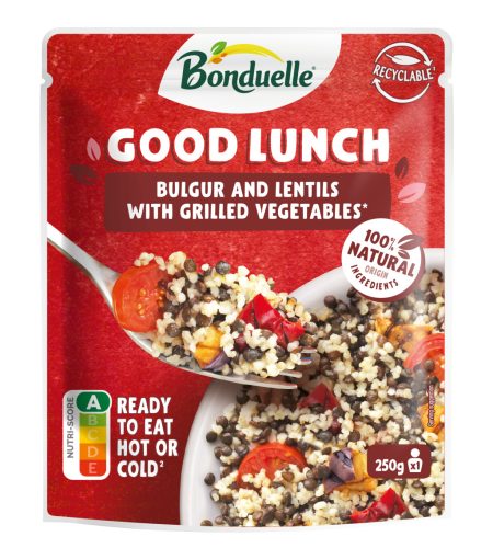 Bonduelle good lunch bulgur és lencse 250 g