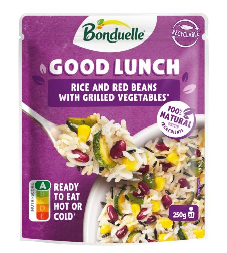 Bonduelle good lunch rizs és vörösbab 250 g