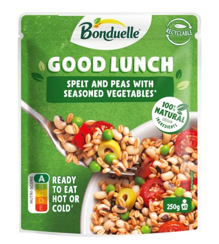 Bonduelle good lunch tönkölybúza és borsó 250 g