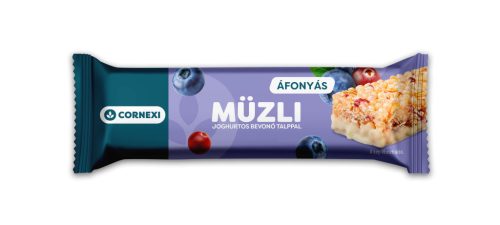 Cornexi müzli szelet áfonyás, joghurtos bevonótalppal 25 g