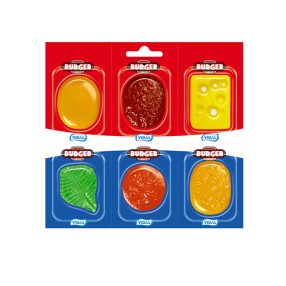 Vidal gumicukor hamburger zselé 66 g