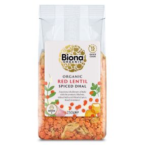 Biona bio fűszeres vöröslencse dhal 250 g