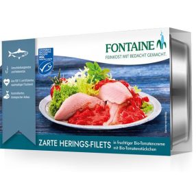 Fontaine hering bio paradicsomszószban 200 g