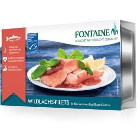 Fontaine vadlazac bio bazsalikomos paradicsomszószban 200 g