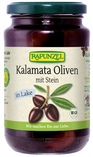 Rapunzel bio kalamata olíva maggal, lében 335 g