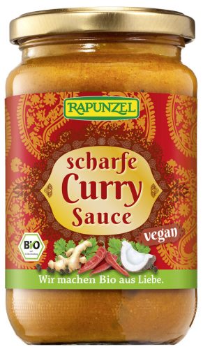 Rapunzel bio curry szósz csípős 330 ml
