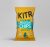 Kitr csicseriborsó chips tengeri sós-bazsalikomos 50 g