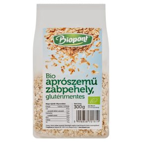Biopont bio gluténmentes zabpehely apró 300 g