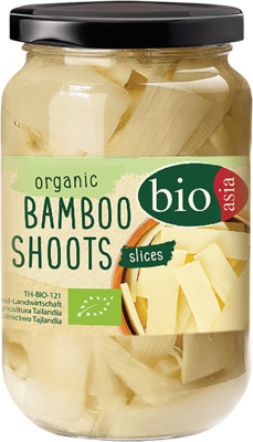 Bioasia bio bambusz szeletek 340 g