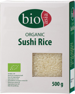 Bioasia bio kerekszemű sushi rizs 500 g