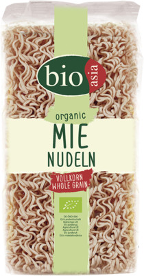 Bioasia bio teljes kiőrlésű mie tészta 250 g