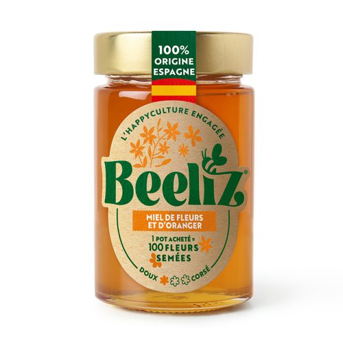 Beeliz narancs- és virágméz 250 g