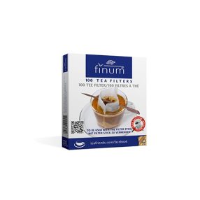 Finum Papír teafilter pálcikával 100db