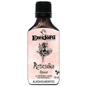   EzerJóFű Articsóka kivonat 50ml alkoholmentes, növényi glicerinnel