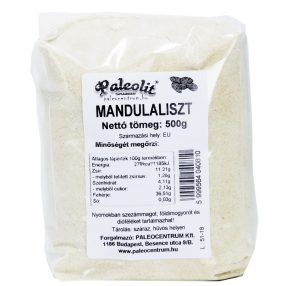 Paleolit Mandulaliszt zsírtalan 500g (préselvényből)