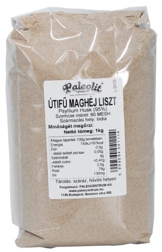 Paleolit Útifű maghéj liszt 1kg Psyllium Husk 95% 60 mesh