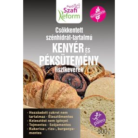   Szafi Reform CH csökkentett 500g kenyér és péksütemény lisztkeverék